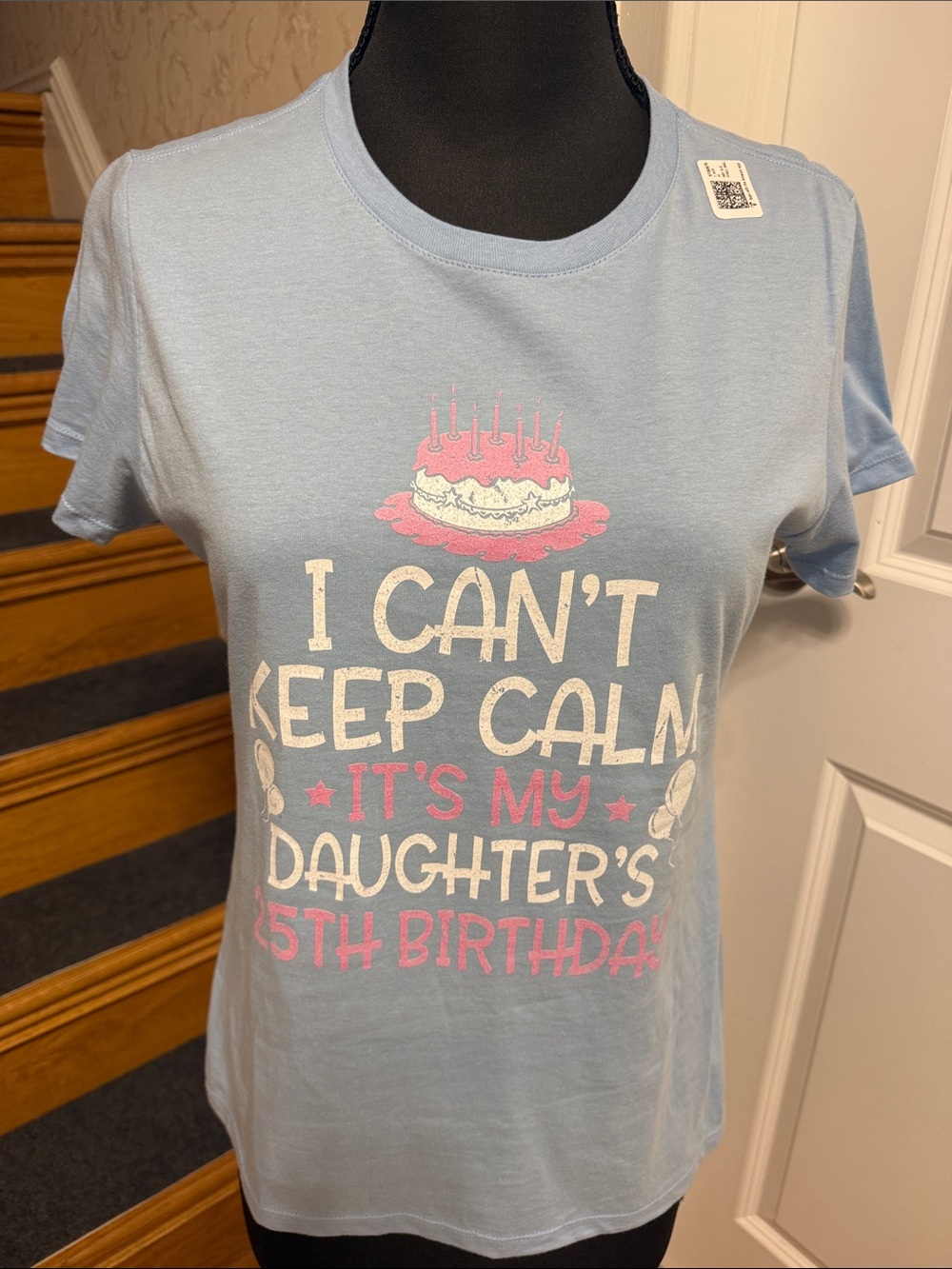 NWT Daughters 25th Birthday Tee Shirt. Size s
